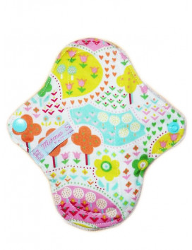 Protège-slip lavable en velours SPRING (16 cm)