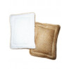 2 washable sponges zero waste HEARTS