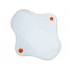 Protège-slip lavable en velours ZIG ZAG (17 cm)