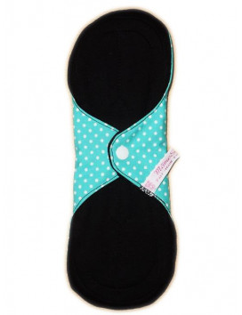 Serviette hygiénique lavable PETITS POIS (L)