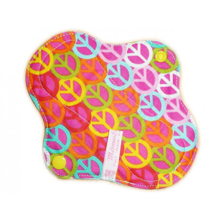 PEACE AND LOVE waschbare Slipeinlage (17 cm) PEACE AND LOVE waschbare Slipeinlage (17 cm)
