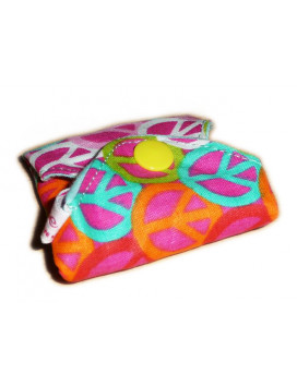 Protège-slip lavable PEACE AND LOVE (17 cm)
