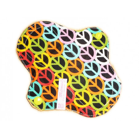 Salvaslip lavabile PEACE AND LOVE (17 cm) Salvaslip lavabile PEACE AND LOVE (17 cm)