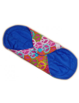 Washable sanitary napkin PEACE AND LOVE (M)