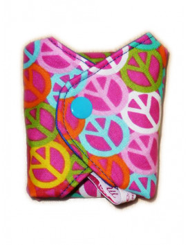Wasbaar maandverband PEACE AND LOVE (M)