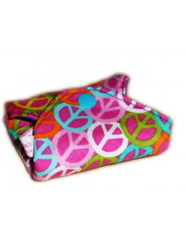 Wasbaar maandverband PEACE AND LOVE (M)