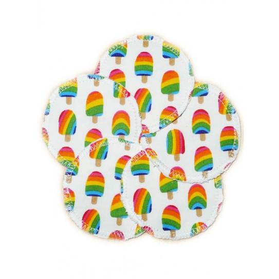 5 Washable Cleansing Discs ICE CREAM