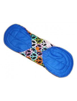 Washable sanitary napkin PEACE AND LOVE (L)