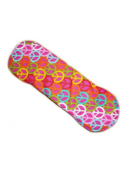 Wasbaar maandverband PEACE AND LOVE (L)