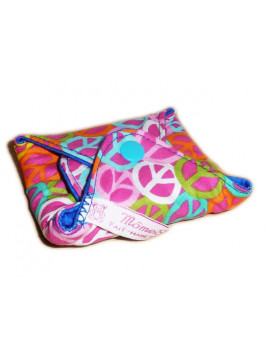 Wasbaar maandverband PEACE AND LOVE (L)