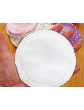 Compresses d'allaitement lavables COEURS TENDRES