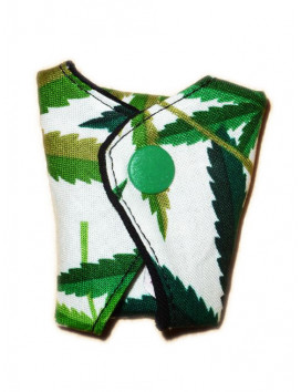 CANNABIS Waschbarer Fadenschutz (16 cm)