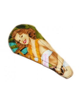 Proteggi stringa lavabile PIN-UP HAWAIANO (16 cm)