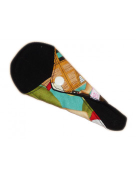 Wasbare stringbeschermer HAWAIIAANSE PINUP (16 cm)
