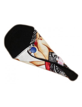 PIN-UP BIKER Protector de cuerda lavable (16 cm)