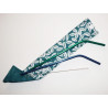 Estuche de viaje para pajita lavable y reutilizable (cepillo incluido) VERDE