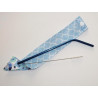Travel case for washable and reusable straw (brush included) MARRAKECH