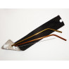Travel case for washable and reusable straw (brush included) SWANS