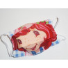 Máscara de tela lavable reversible para niños CHARLOTTE DE FRESAS