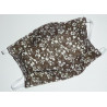 SCHOKOLADE LIBERTY reversible waschbare Stoffmaske
