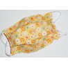 Masque en tissu lavable réversible YELLOW HIPPIE CHIC