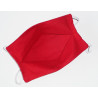 FLOWERED RUBIES reversible washable fabric mask