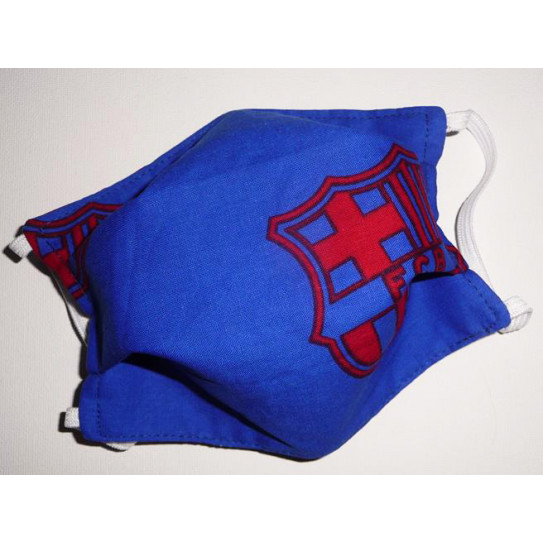 FC BARCELONA reversible waschbare Stoffmaske