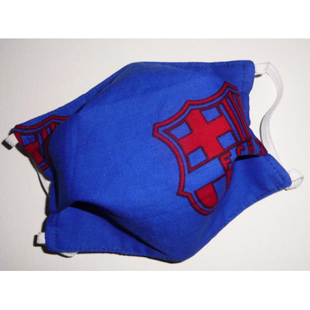 Maschera reversibile lavabile in tessuto FC BARCELONA Maschera reversibile lavabile in tessuto FC BARCELONA