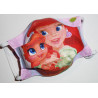 Lot 3 reversible waschbare Stoffmasken für Kinder ARIEL DIE KLEINE MEERJUNGFRAU (PRINZESSINEN)