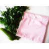 Borsa freezer lavabile e riutilizzabile rosa (MINI)