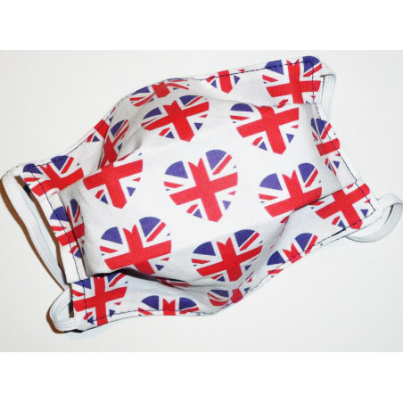 ENGLAND reversible washable fabric mask ENGLAND reversible washable fabric mask
