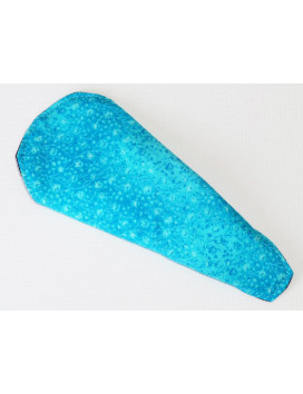 TURQUOISE FLOWER Washable string protector (16 cm)