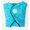 TURQUOISE FLOWER Washable string protector (16 cm)