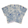 Waschbare Toilettenpapier TOILE DE JOUY (10 Bögen)