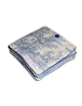 Wasbaar toiletpapier TOILE DE JOUY (10 vellen)