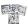 Asciugamano lavabile TOILE DE JOUY (8 fogli)
