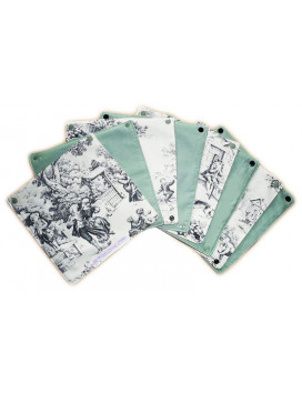 Asciugamano lavabile TOILE DE JOUY (8 fogli)