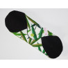 Serviette hygiénique lavable CANNABIS (M)