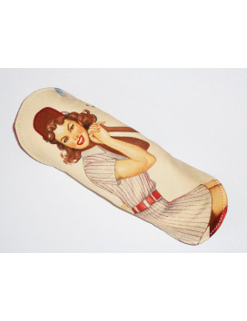 PIN-UP BASE-BALL waschbare Damenbinde (S)