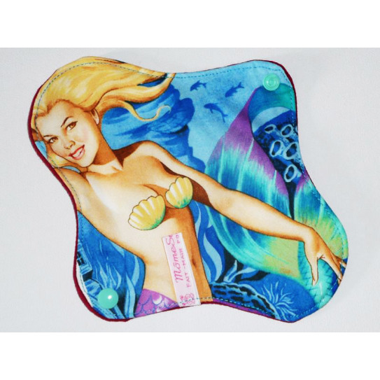 Washable sanitary napkin MERMAID (S)