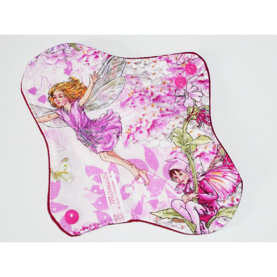 Serviette hygiénique lavable FEES PAPILLON (S)