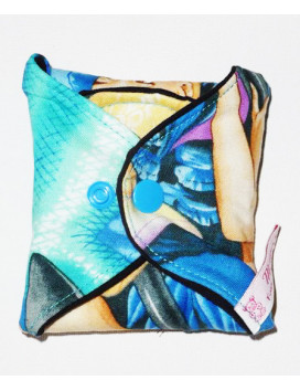 Serviette hygiénique lavable SIRENE (XL/ Nuit)