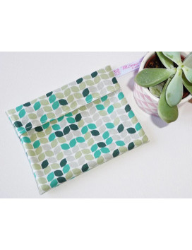 Pochette imperméable lavable et réutilisable GREEN RETRO