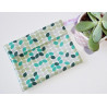 Waschbarer und wiederverwendbarer wasserdichter Beutel GREEN RETRO