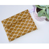 Pochette imperméable lavable et réutilisable ECAILLES CURRY