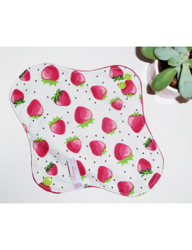 ERDBEEREN waschbare Damenbinde (M)