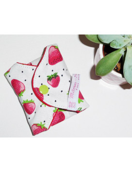 Servilleta sanitaria lavable FRESAS (M)