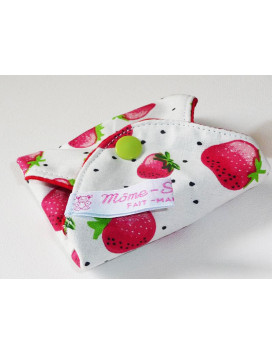 Servilleta sanitaria lavable FRESAS (M)