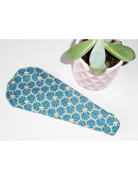Wasbare stringbeschermer RIAD BLAUWE EEND (16 cm)