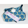 Wasbare stringbeschermer RIAD BLAUWE EEND (16 cm)